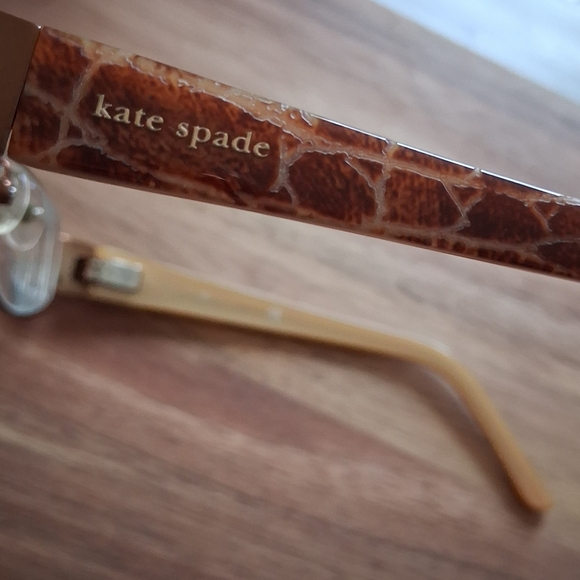 Brown Rectangular Eyeglasses - Picture 2 of 5